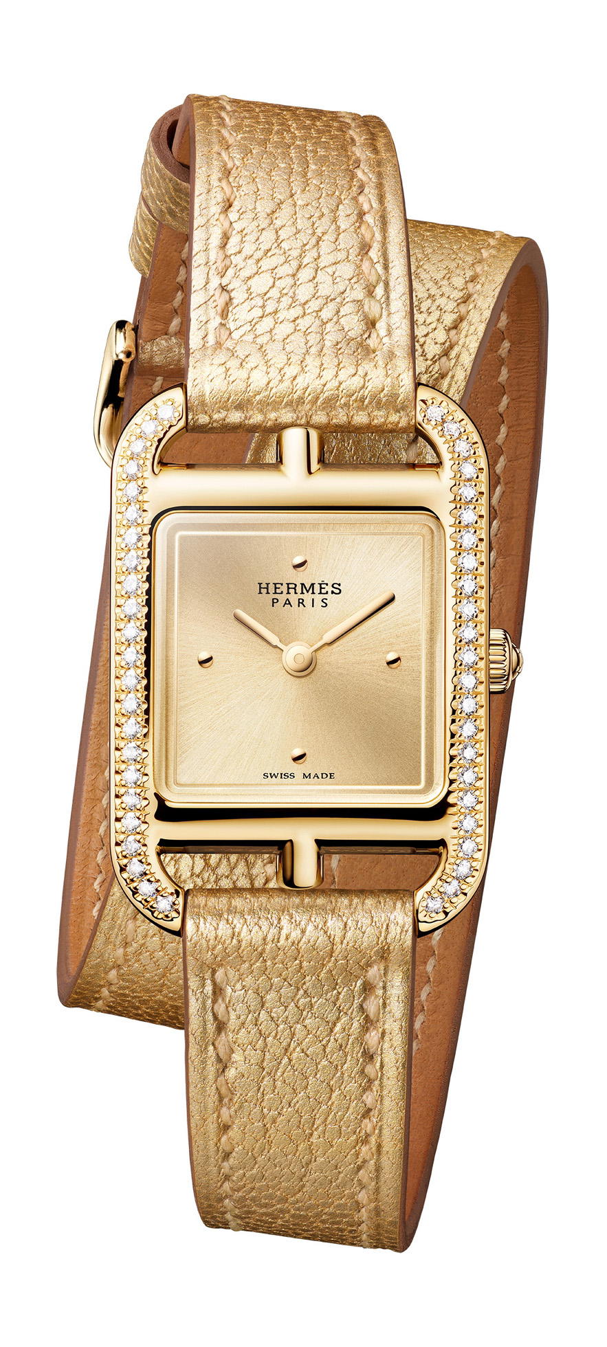 Hermès Cape Cod Mini Yellow Gold