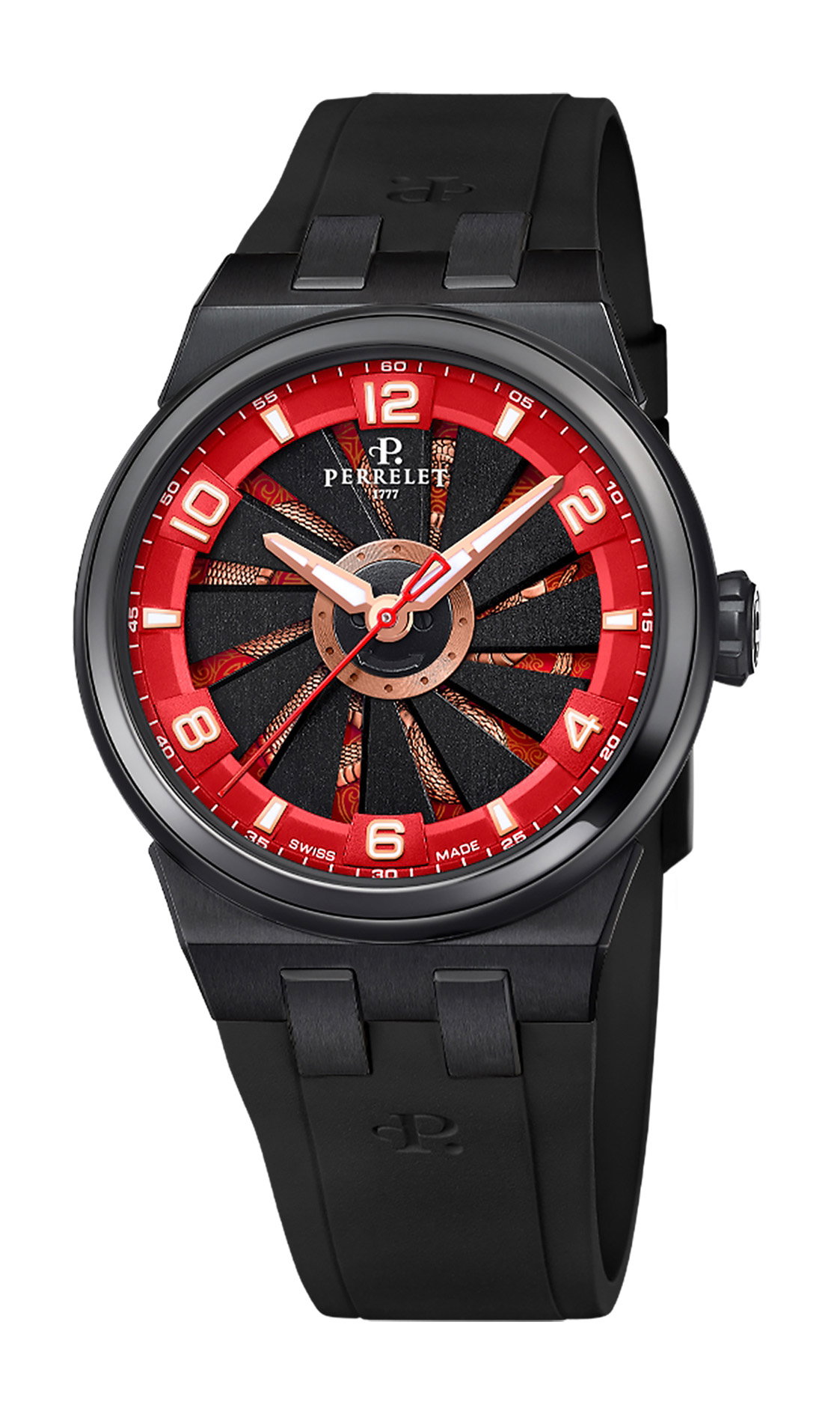 Perrelet Turbine 41 Titanium Yellow - A4067/1 - 6,330 USD – The