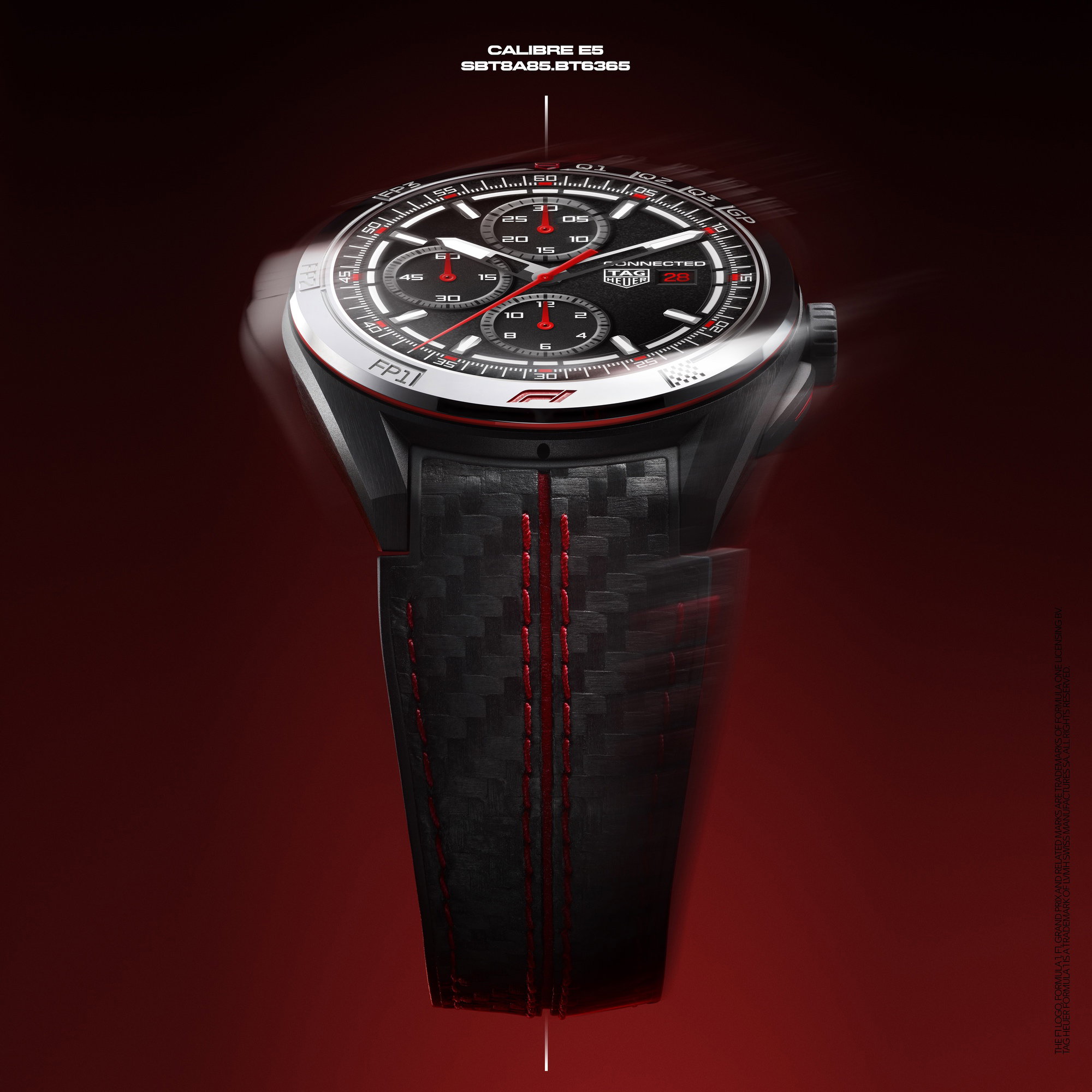 TAG Heuer Connected Calibre E5 45 mm x Formula 1 – The Watch Pages