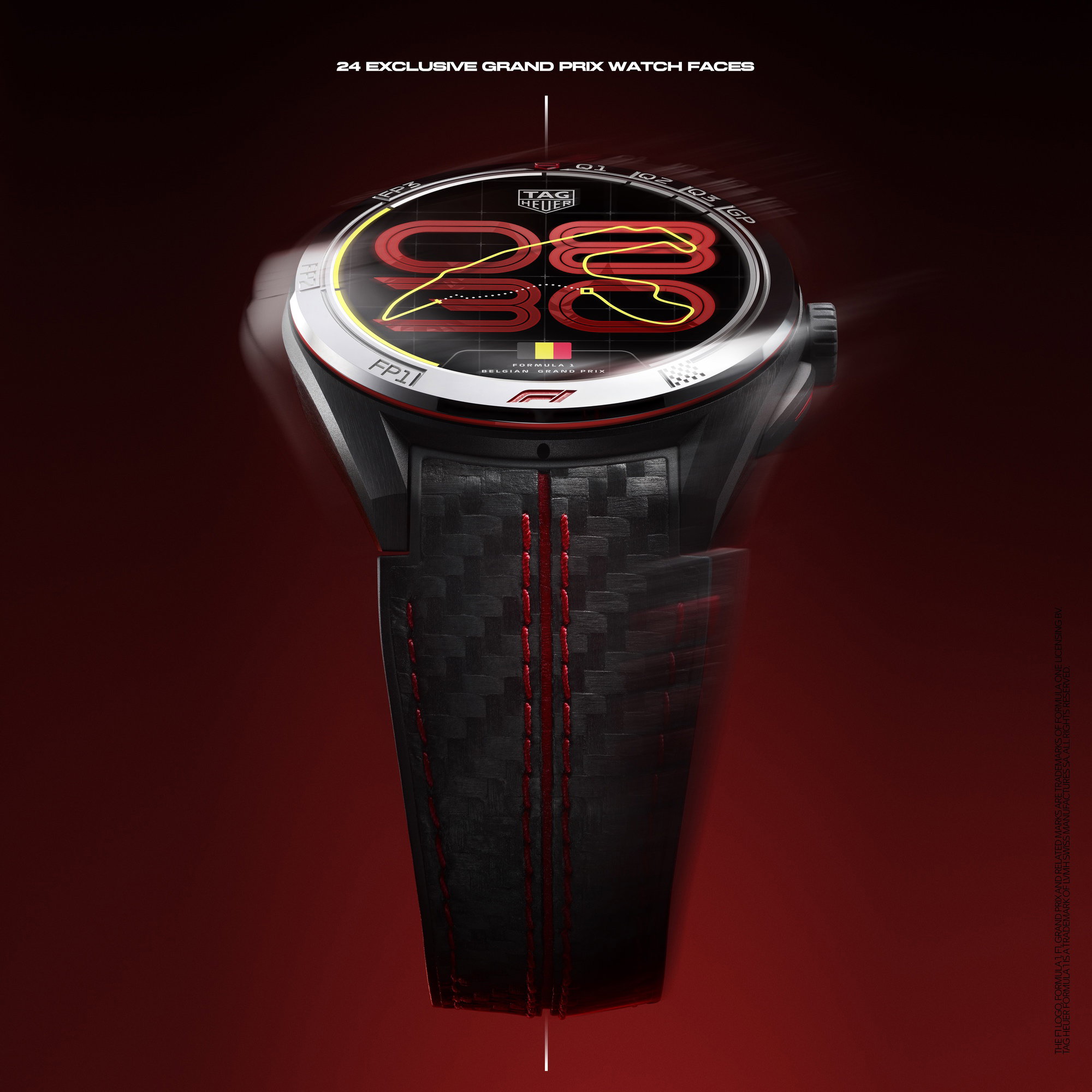 TAG Heuer Connected Calibre E5 45 mm x Formula 1