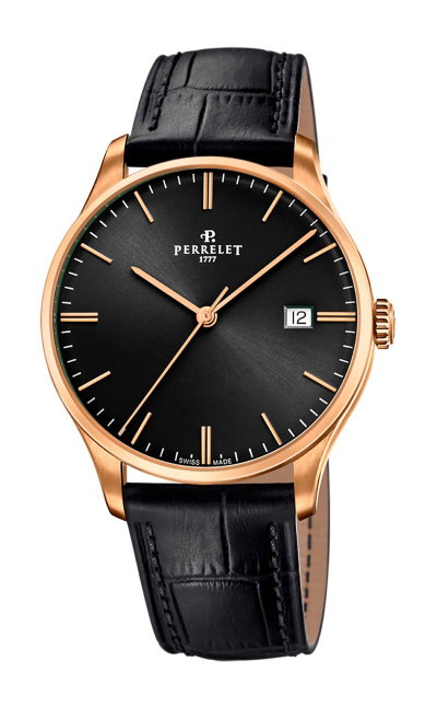 Perrelet Weekend 3 Hands Black