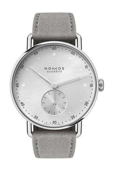 Nomos Glashütte Metro 33 all silver