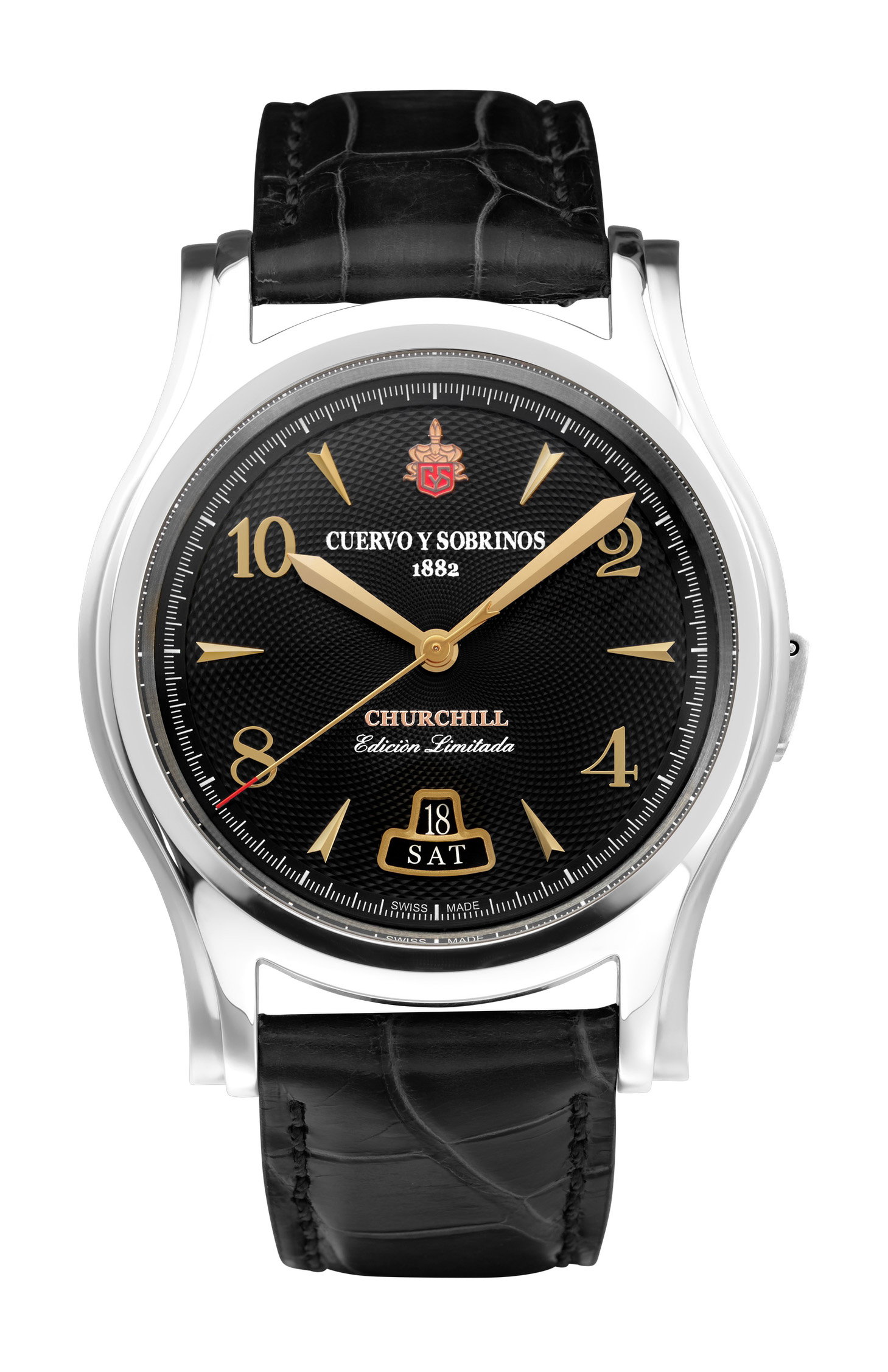 バトルサーチャー　UR Cuervo y Sobrinos Churchill Sir Winston Black – The Watch Pages