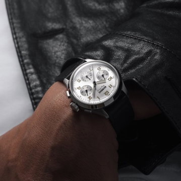 BENRUS Sky Chief Cirrus White
