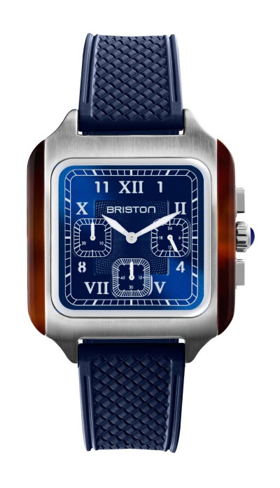 Briston Streamliner Kennedy Chronograph Small Second Blue
