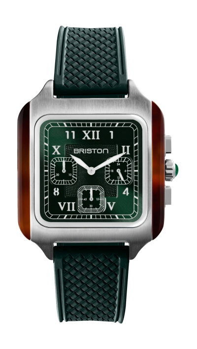 Briston Streamliner Kennedy Chronograph Small Second Green