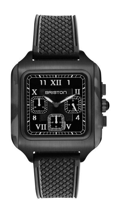 Briston Streamliner Kennedy Chronograph Small Second Black