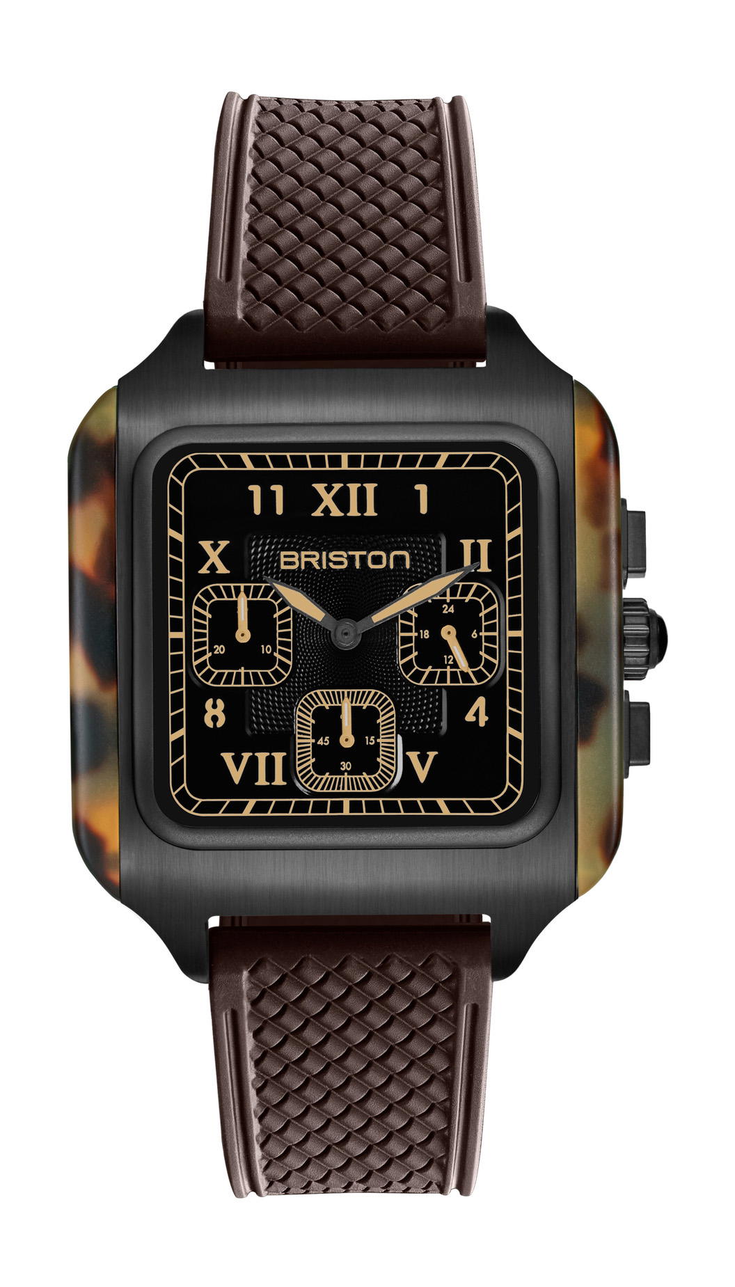 Briston Streamliner Kennedy Chronograph Small Second Black
