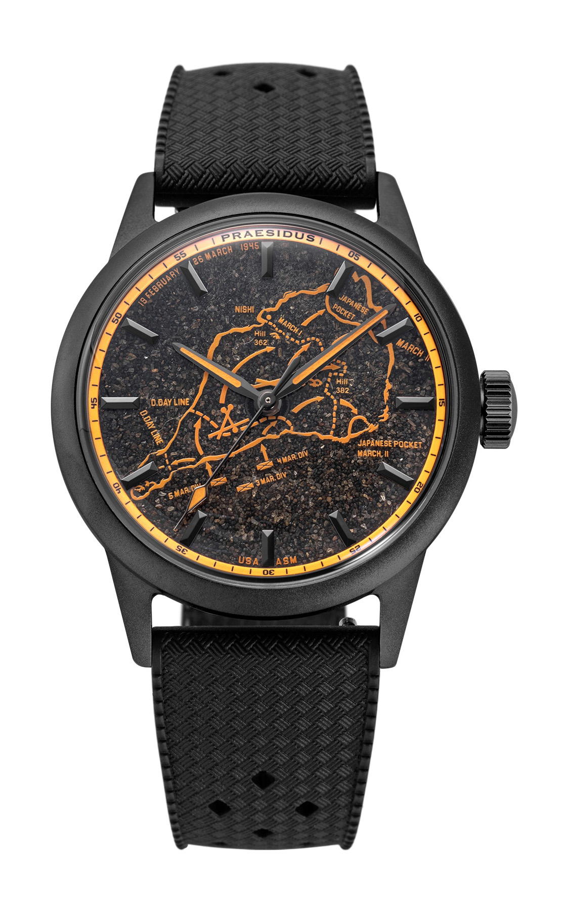 Praesidus A-11 Pacific Front Volcanic Orange