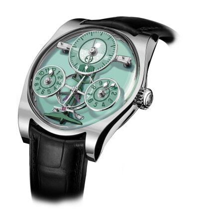 Emmanuel Bouchet Complication One Aleph White Gold Green