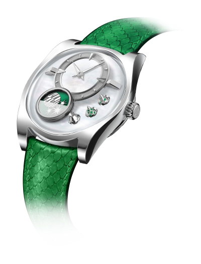 Emmanuel Bouchet Source Aleph White Gold Green
