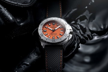 Delma Shell Star 41 Automatic Orange