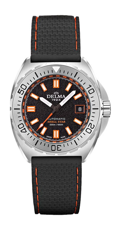Delma Shell Star 41 Automatic Black