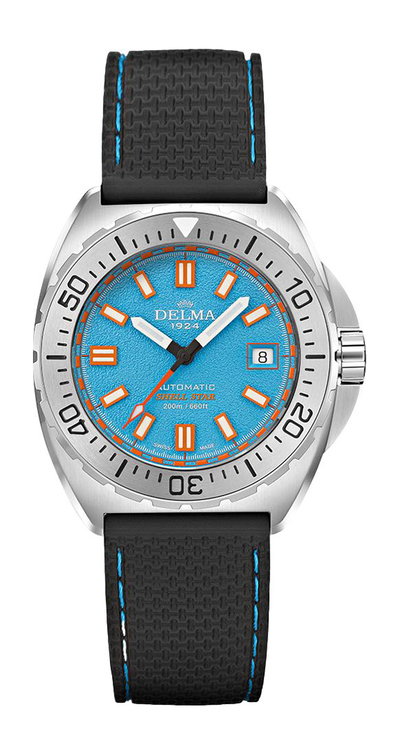 Delma Shell Star 41 Automatic Blue
