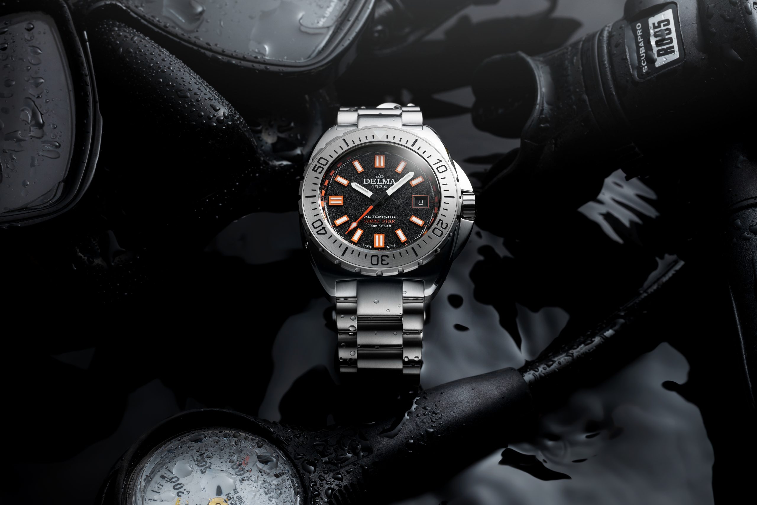 Delma Shell Star 41 Automatic Black