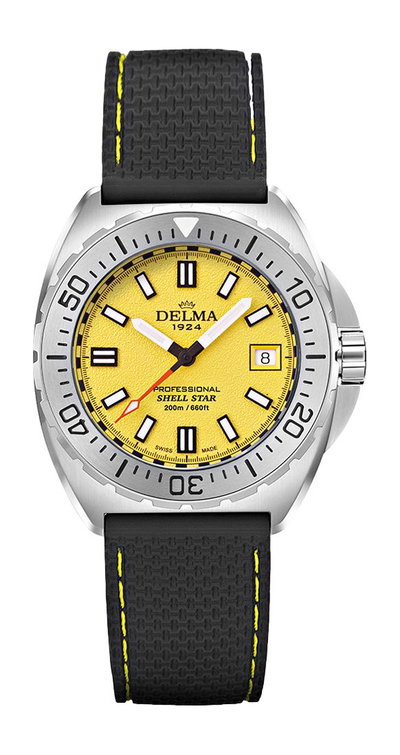 Delma Shell Star 41 Quartz Yellow
