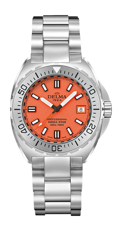 Delma Shell Star 41 Quartz Orange