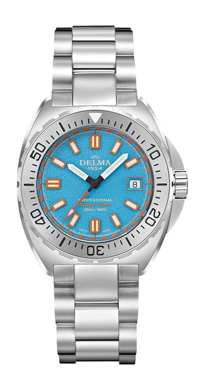 Delma Shell Star 41 Quartz Blue
