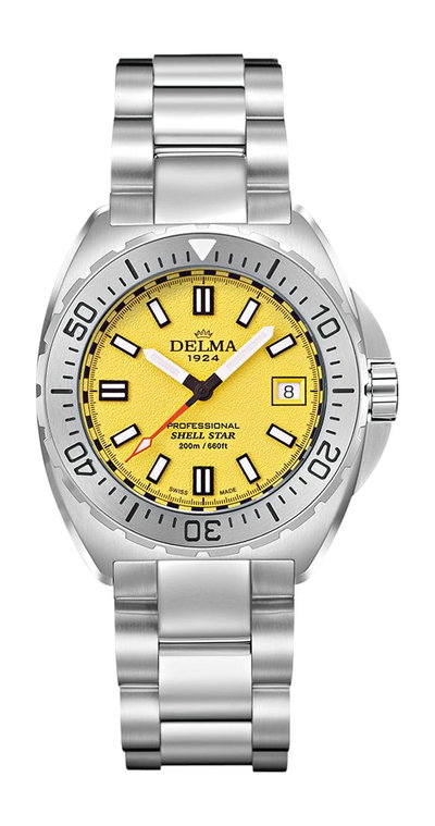 Delma Shell Star 41 Quartz Yellow