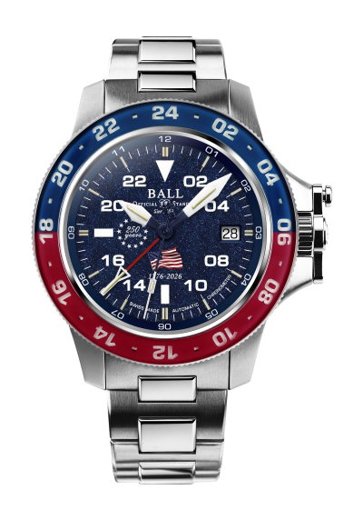 BALL Engineer Hydrocarbon AeroGMT II Patriot 40 Blue