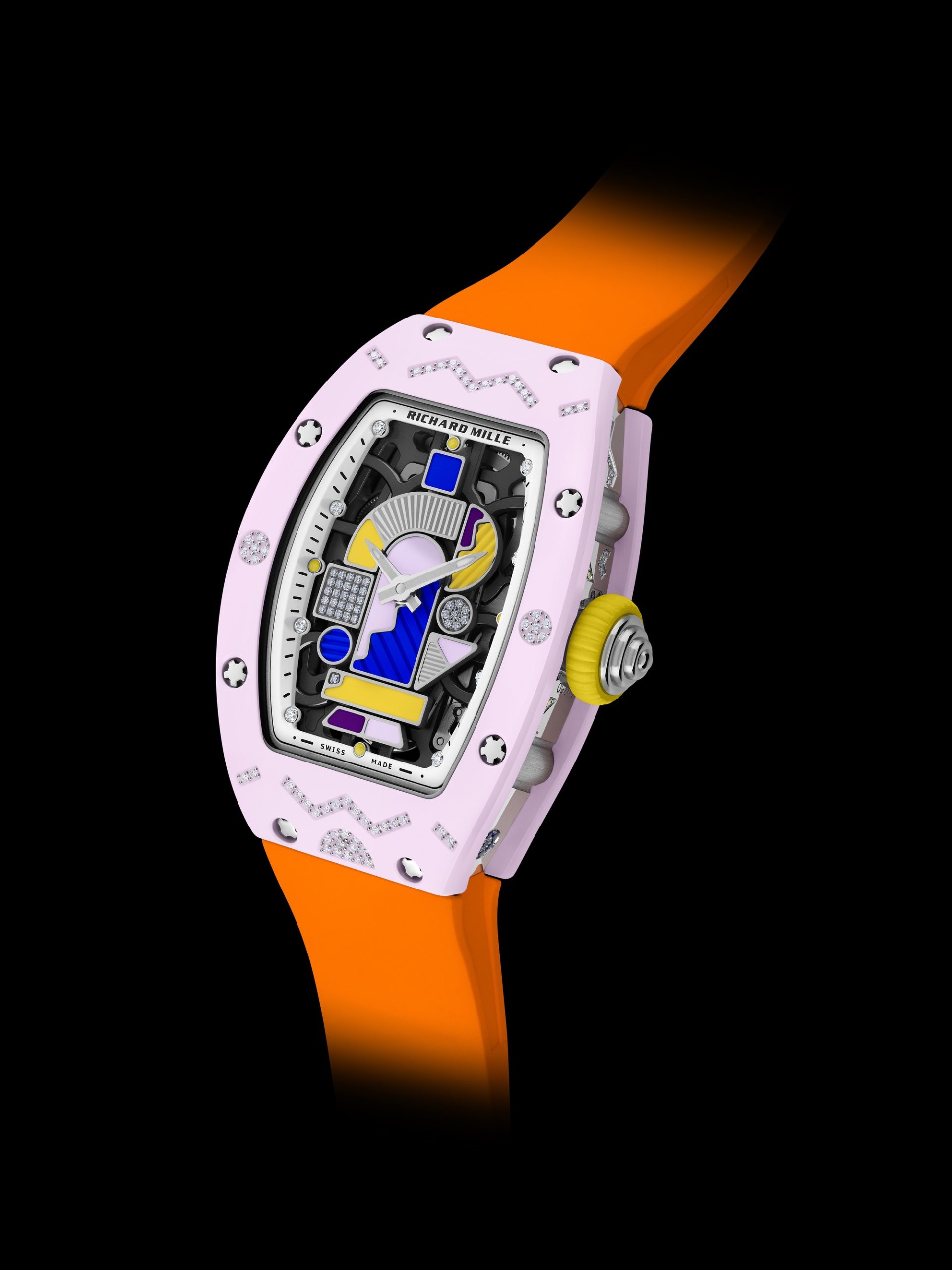 Richard Mille RM 07-01 Automatic Winding Coloured Ceramics Blush Pink