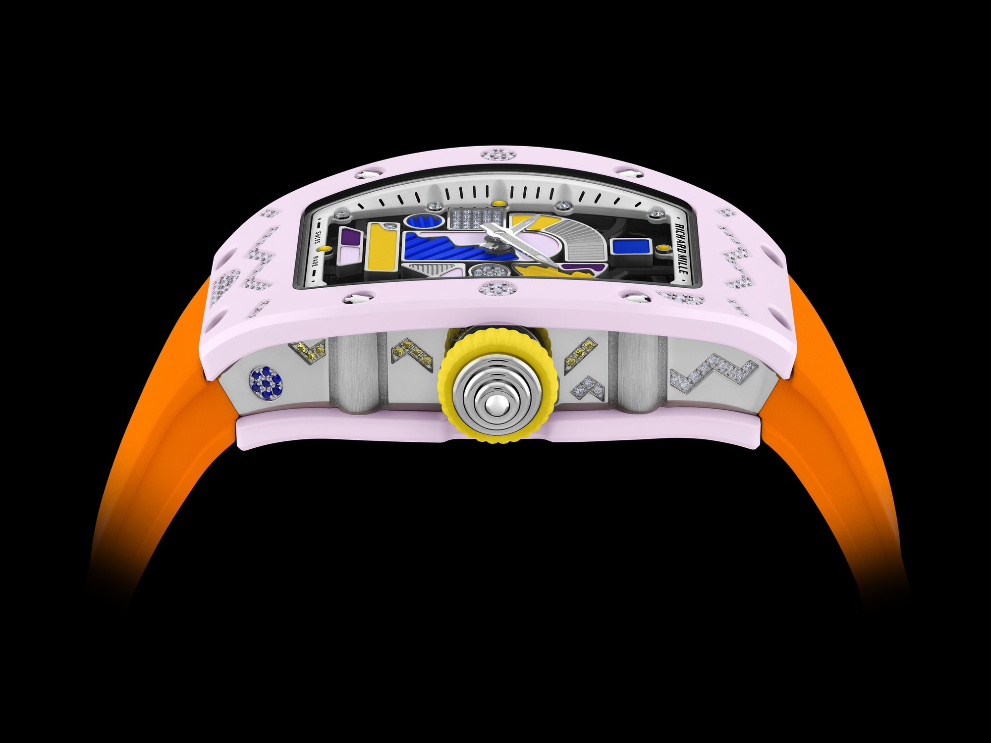 Richard Mille RM 07-01 Automatic Winding Coloured Ceramics Blush Pink