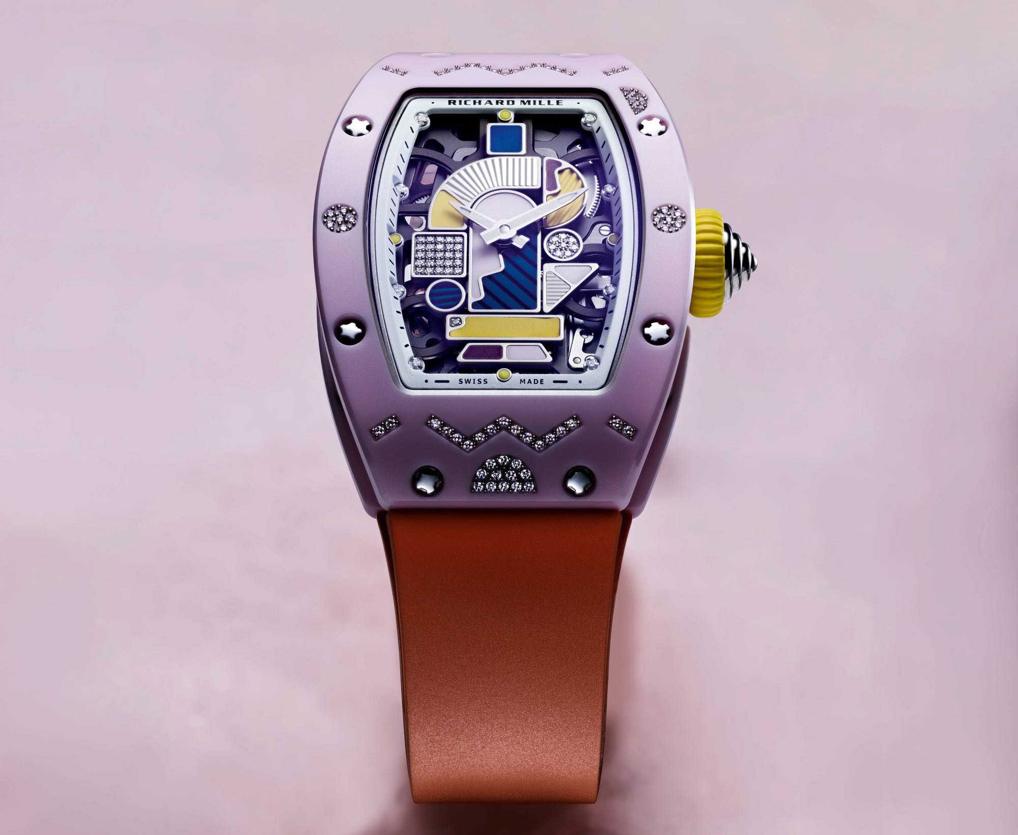 Richard Mille RM 07-01 Automatic Winding Coloured Ceramics Blush Pink