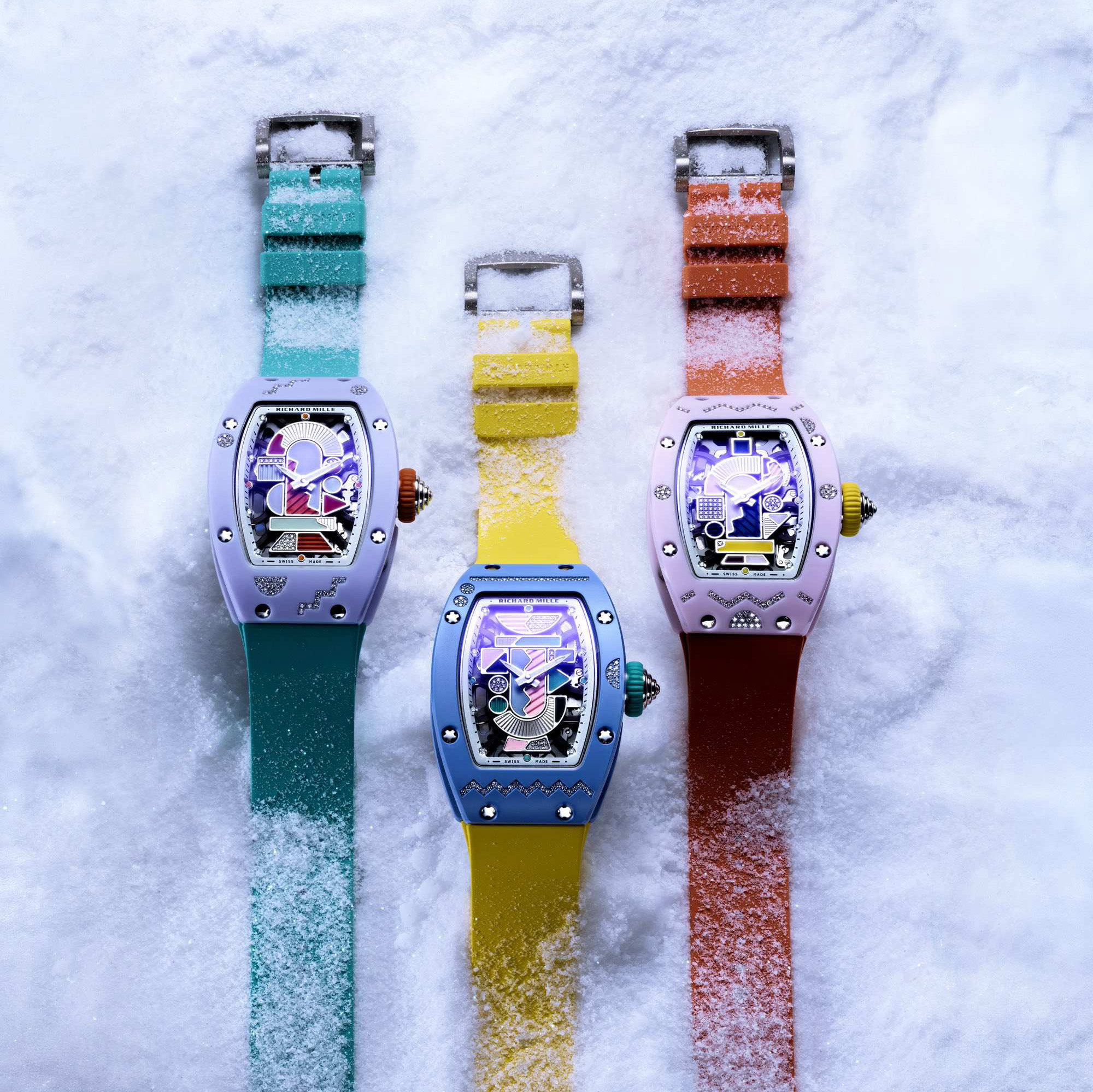 Richard Mille RM 07-01 Automatic Winding Coloured Ceramics Blush Pink