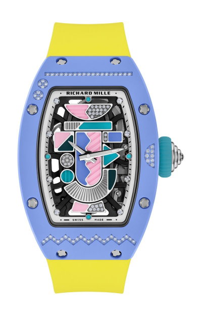 Richard Mille RM 07-01 Automatic Winding Coloured Ceramics Powder Blue