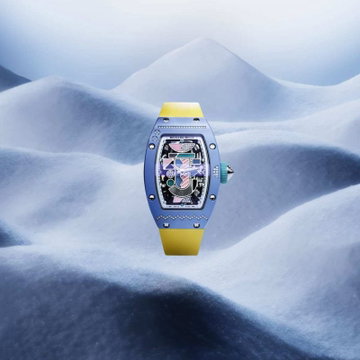 Richard Mille RM 07-01 Automatic Winding Coloured Ceramics Powder Blue