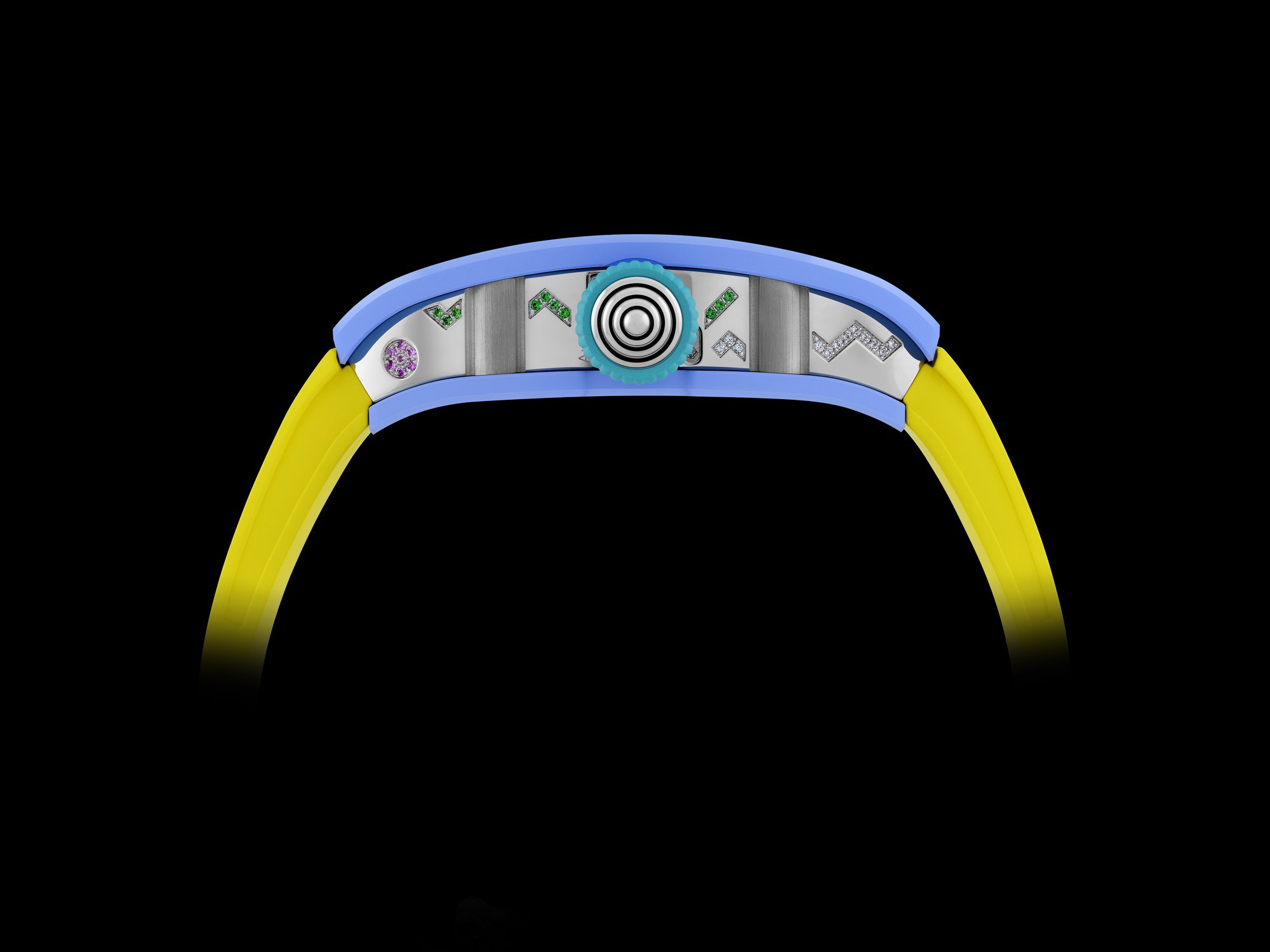 Richard Mille RM 07-01 Automatic Winding Coloured Ceramics Powder Blue