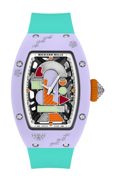 Richard Mille RM 07-01 Automatic Winding Coloured Ceramics Lavender Pink