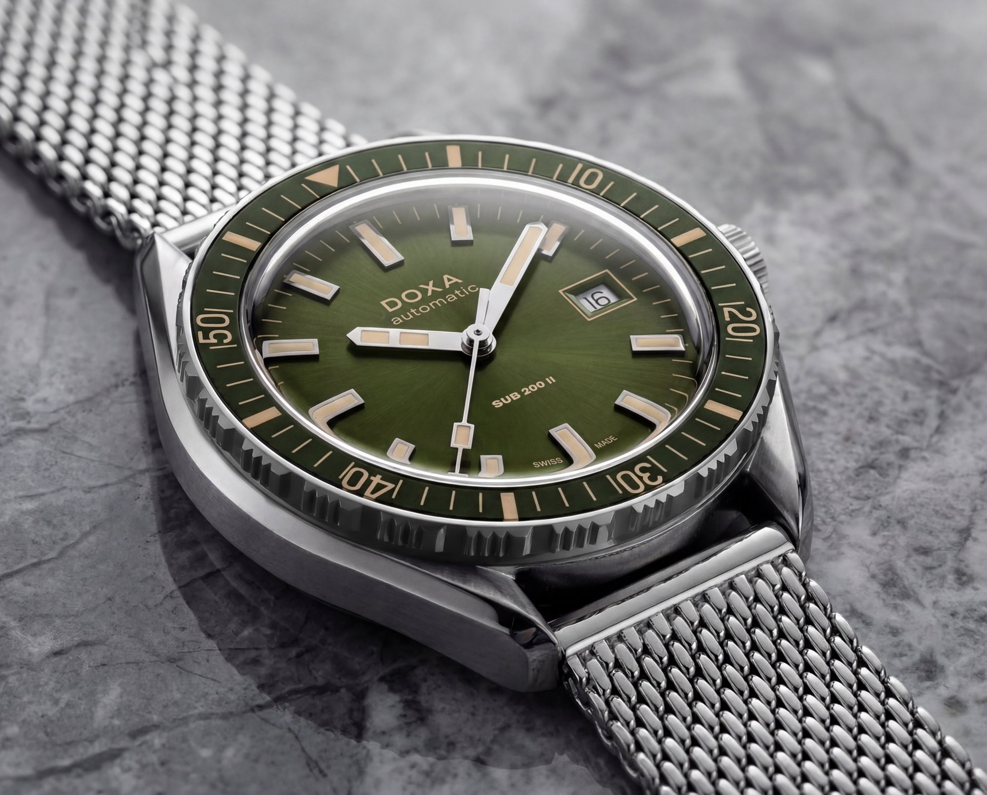 Doxa SUB 200 II Sea Emerald - 795.10.131.10 - 1,810 USD – The