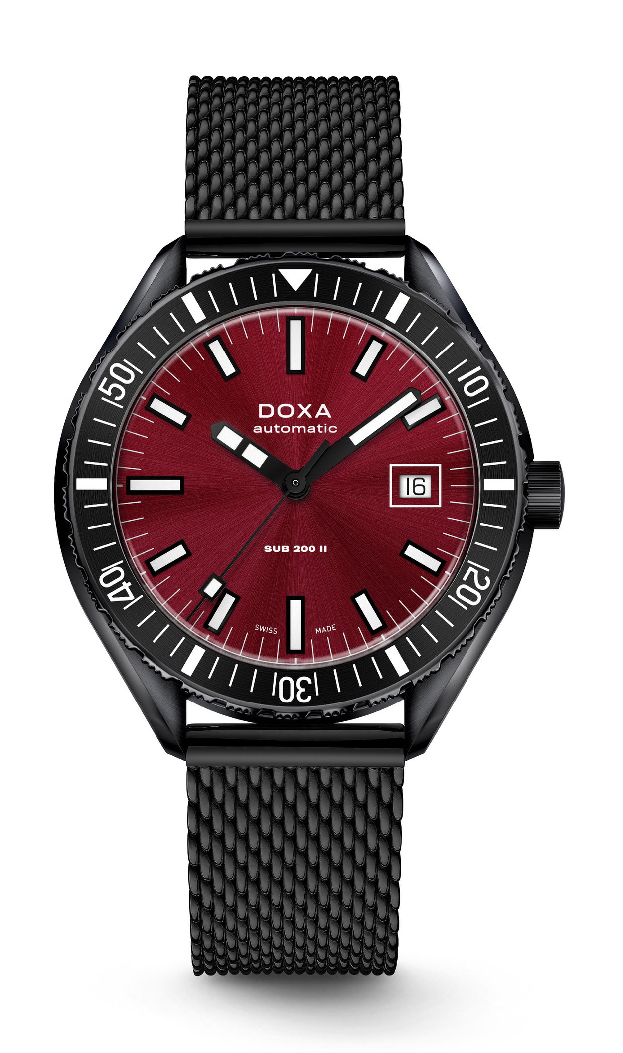 Doxa SUB 200 II Red Coral – 795.70.161.22 – $1,690