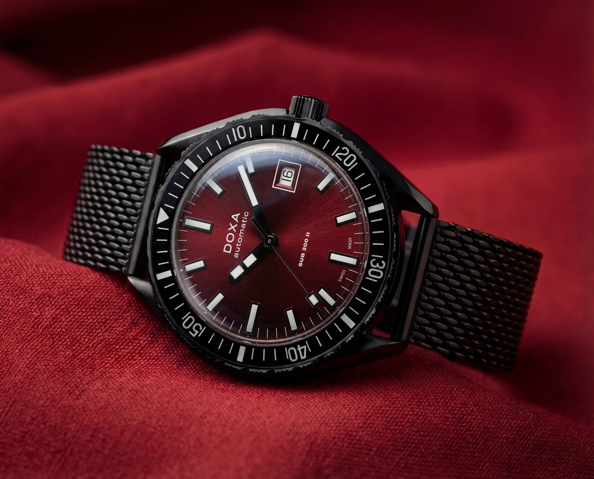 Doxa SUB 200 II Red Coral - 795.70.161.15 - 1,860 USD – The Watch
