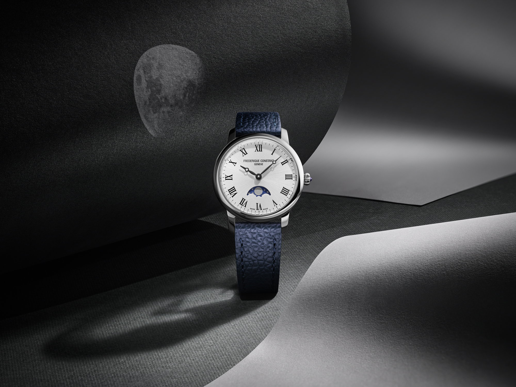 Classics Slimline Ladies Moonphase - Image 3