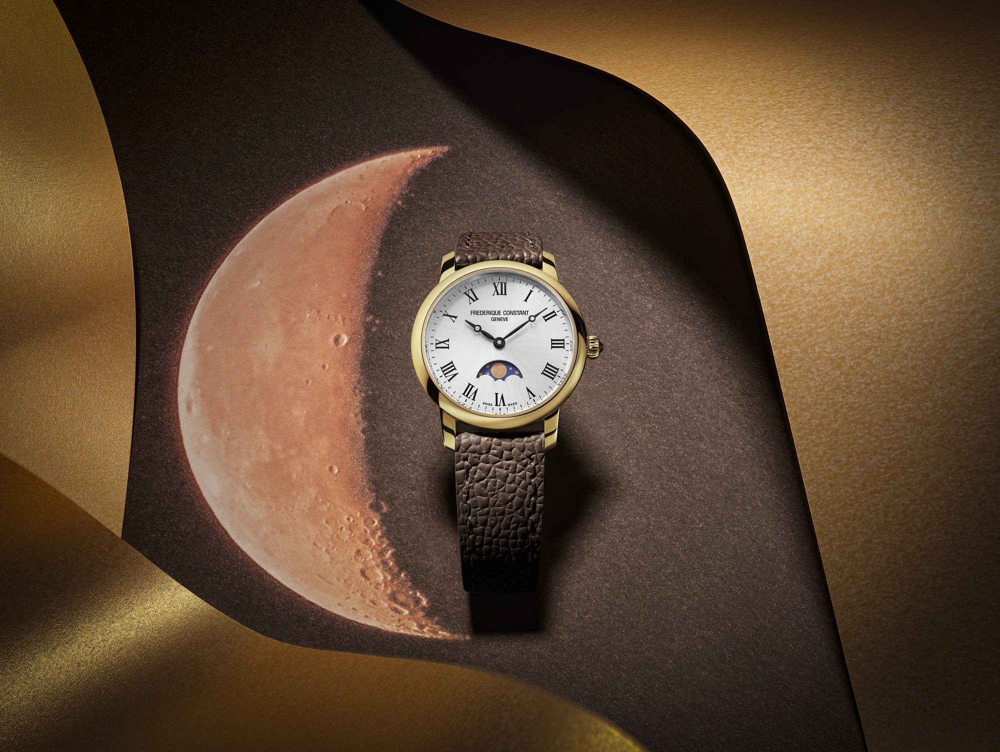 Classics Slimline Ladies Moonphase - Image 4
