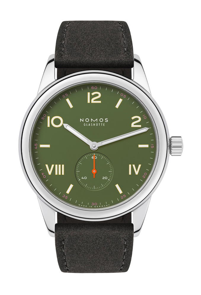 Nomos Glashütte Club Campus 38 All Olive