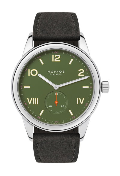 Nomos Glashütte Club Campus 38 All Olive