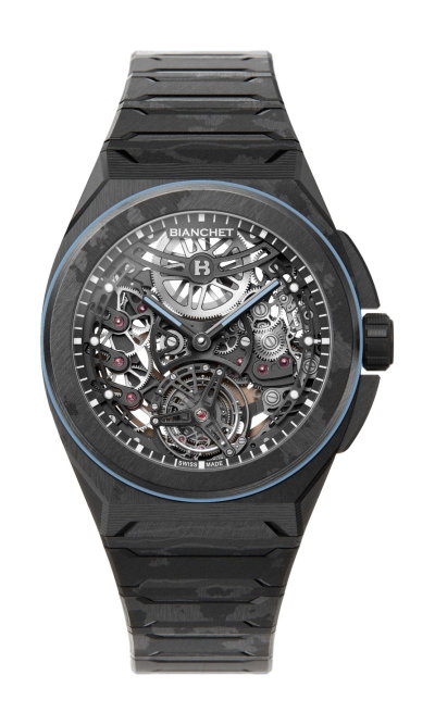 Bianchet Rotondo Ultrafino Carbon Skeleton Sky Blue