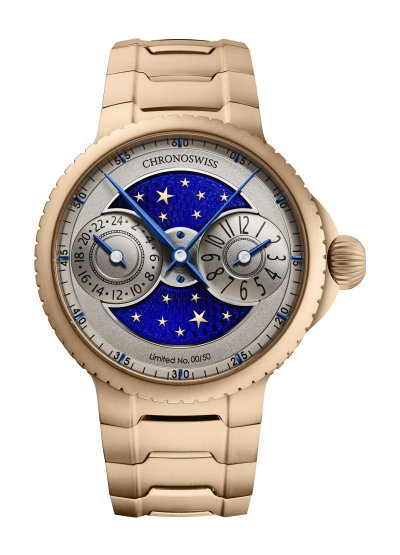 Chronoswiss Pulse GMT Enamel Sky Gold