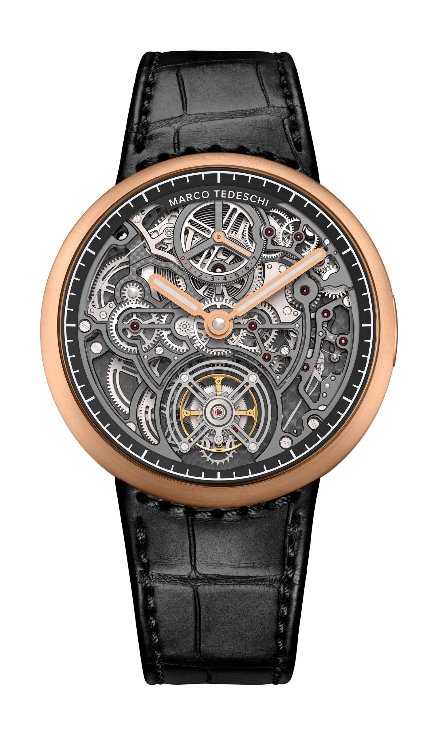 Marco Tedeschi MT1 Le Tourbillon 7 Jours Titanium – The Watch Pages