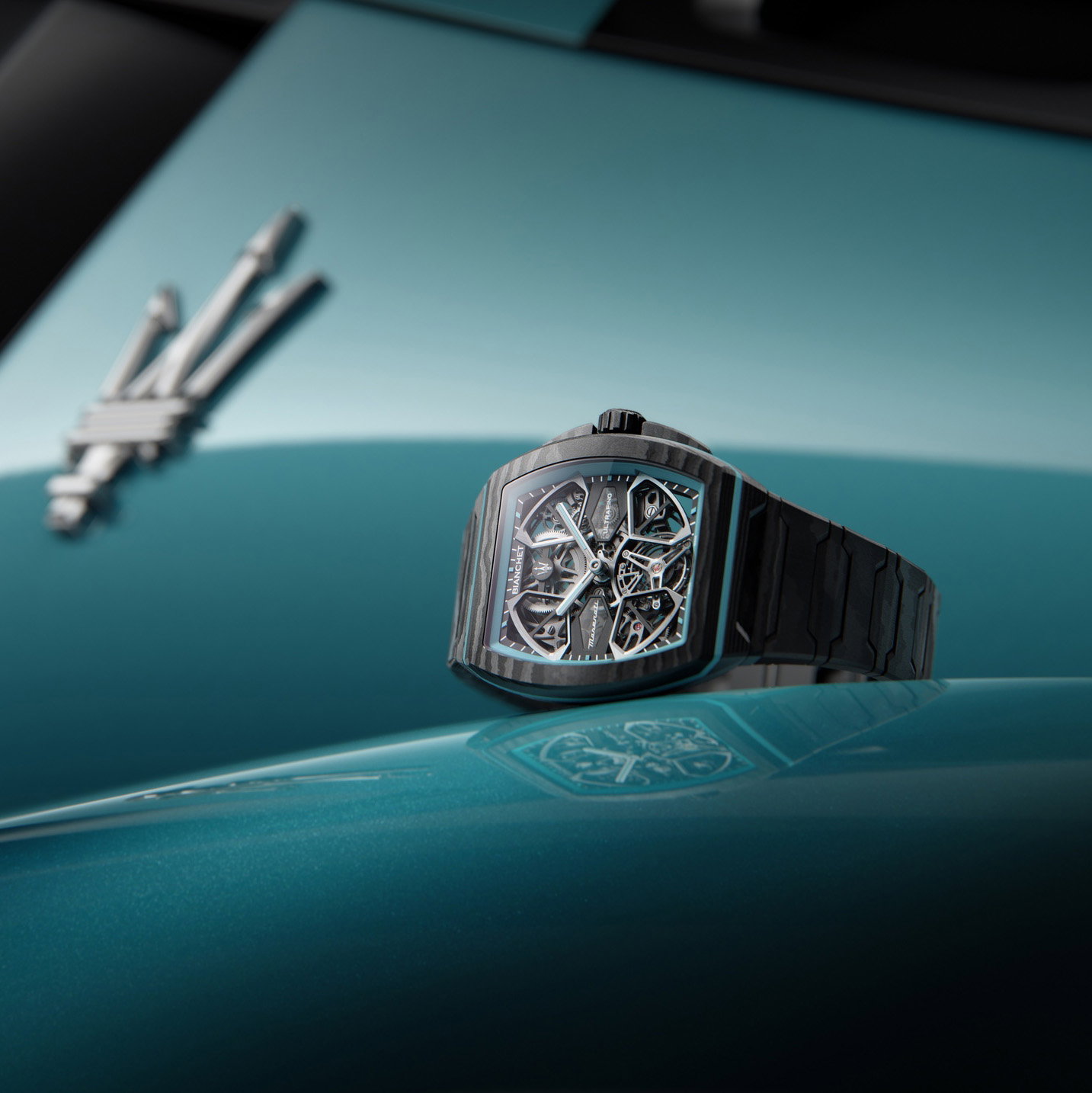 Bianchet UltraFino Maserati Flying Tourbillon