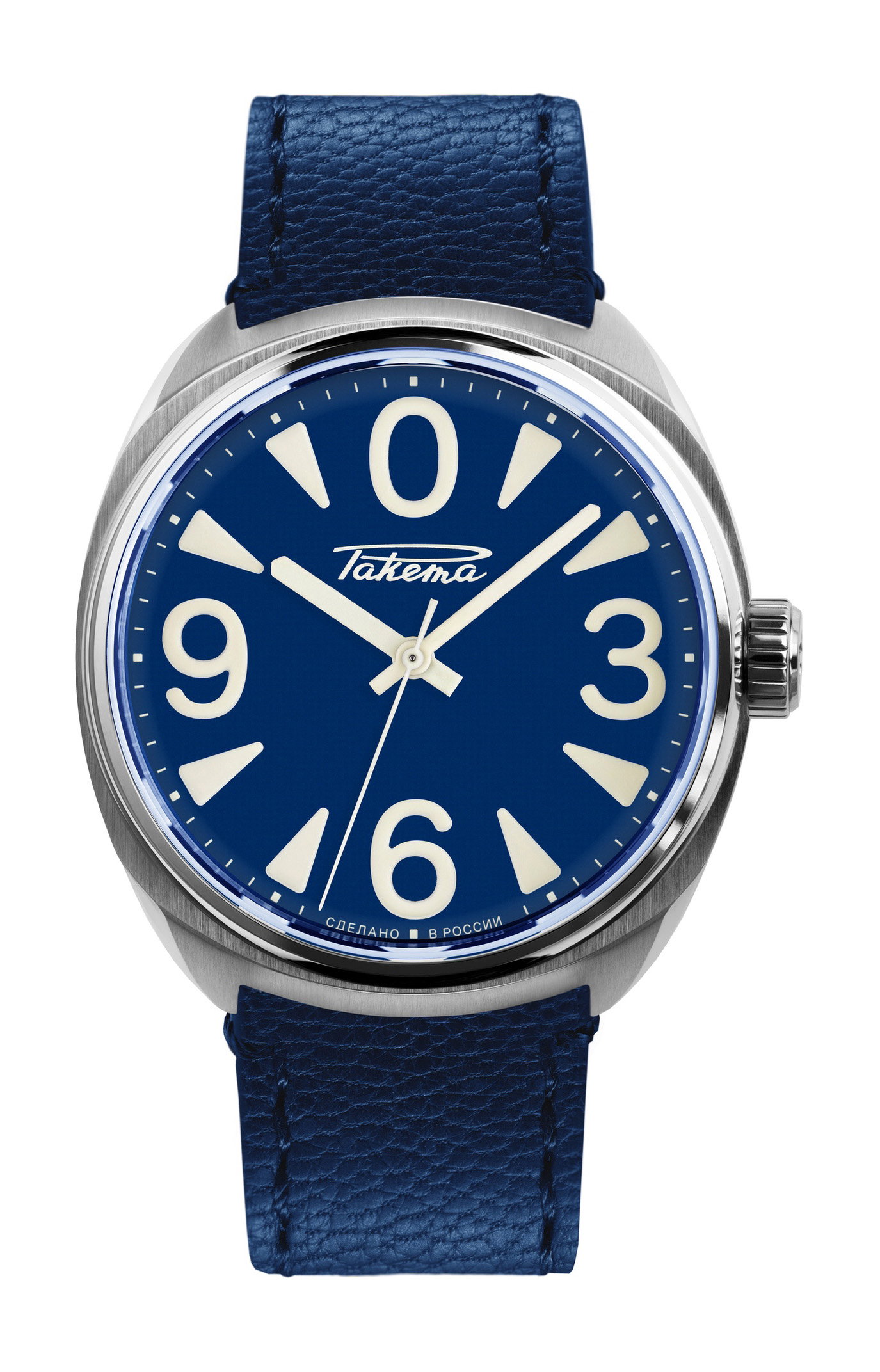 Raketa Classic “BIG ZERO” Cosmic Blue – The Watch Pages