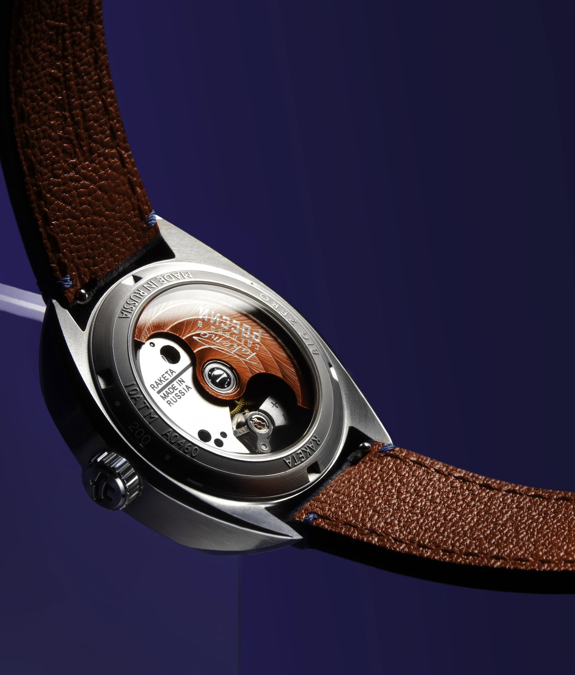Raketa Classic “BIG ZERO” Cosmic Blue – The Watch Pages