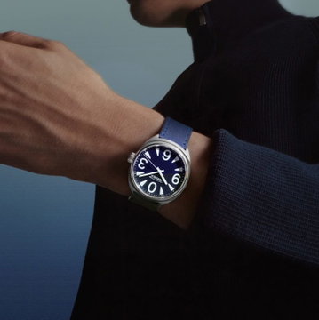 Raketa Classic “BIG ZERO” Cosmic Blue