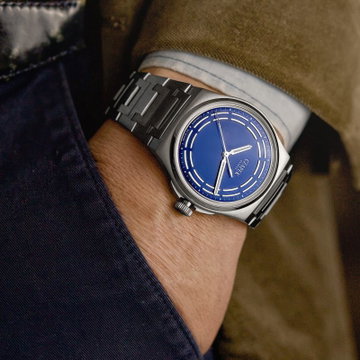 Czapek Antarctique Titanium Dark Sector Cosmic Blue
