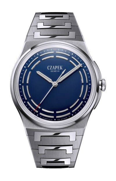 Czapek Antarctique Titanium Dark Sector Cosmic Blue S