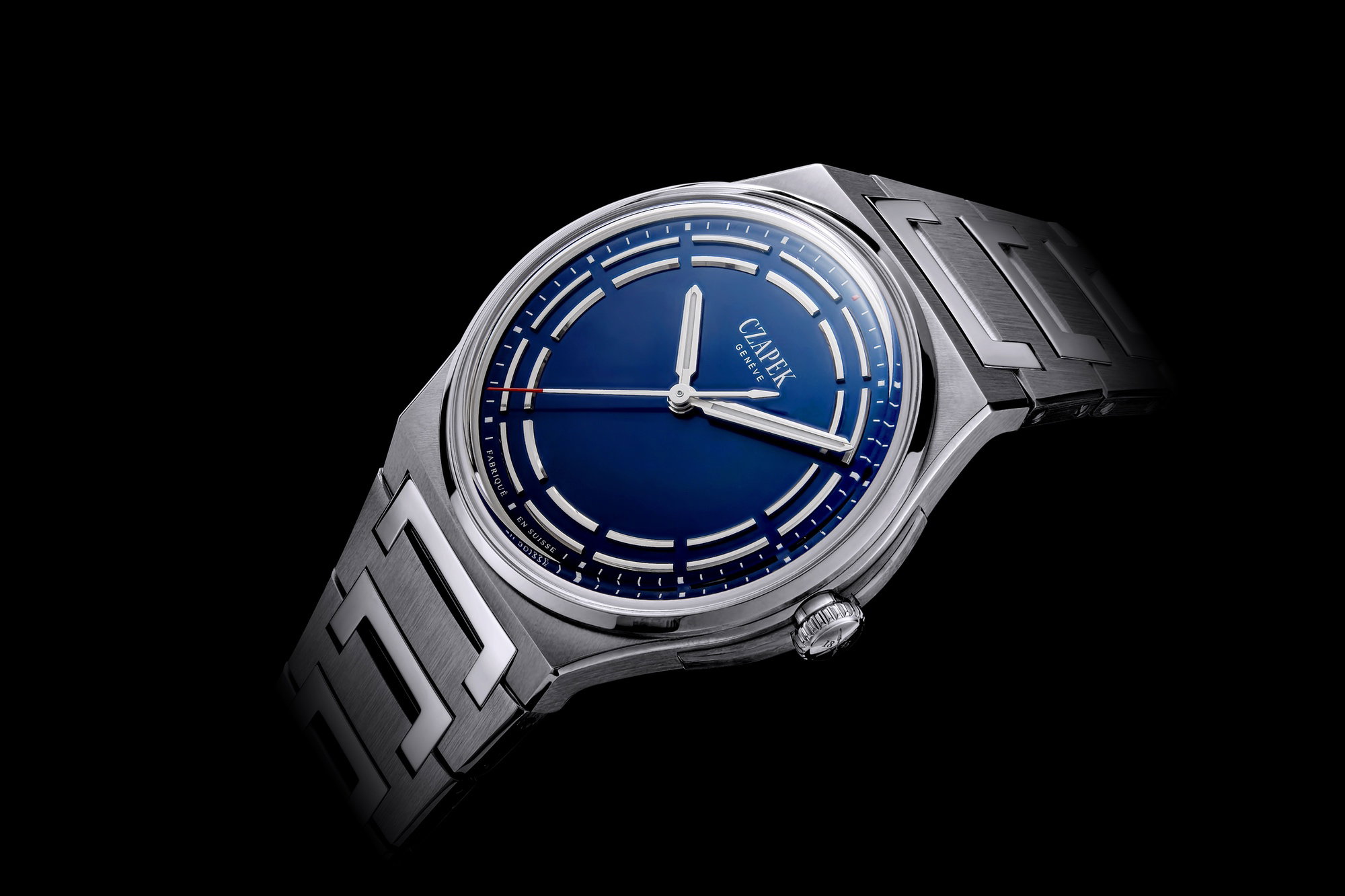 Czapek Antarctique Titanium Dark Sector Cosmic Blue S – The Watch