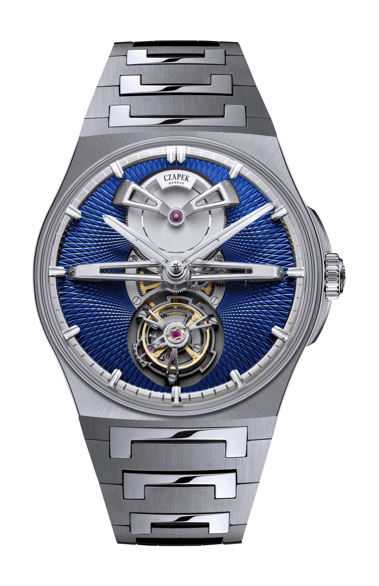 Czapek Antarctique Tourbillon Cosmic Blue